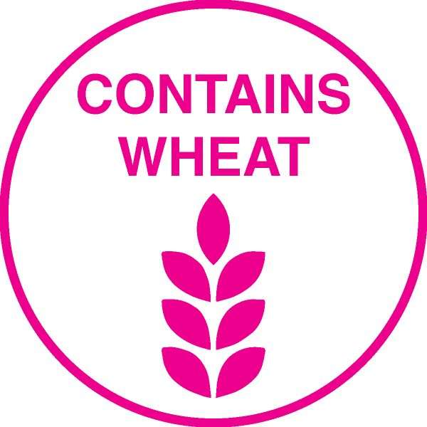 Contains Wheat Label
